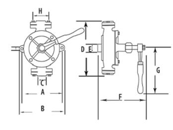 The structure Schematic diagram of the Wing Pump